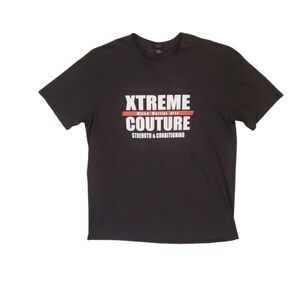 Xtreme Couture Men's Black Strength Conditioning MMA T-Shirt‎ Size XL